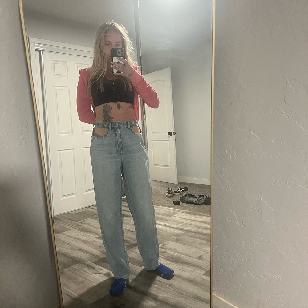 Madewell Light Blue Straight Leg Jeans